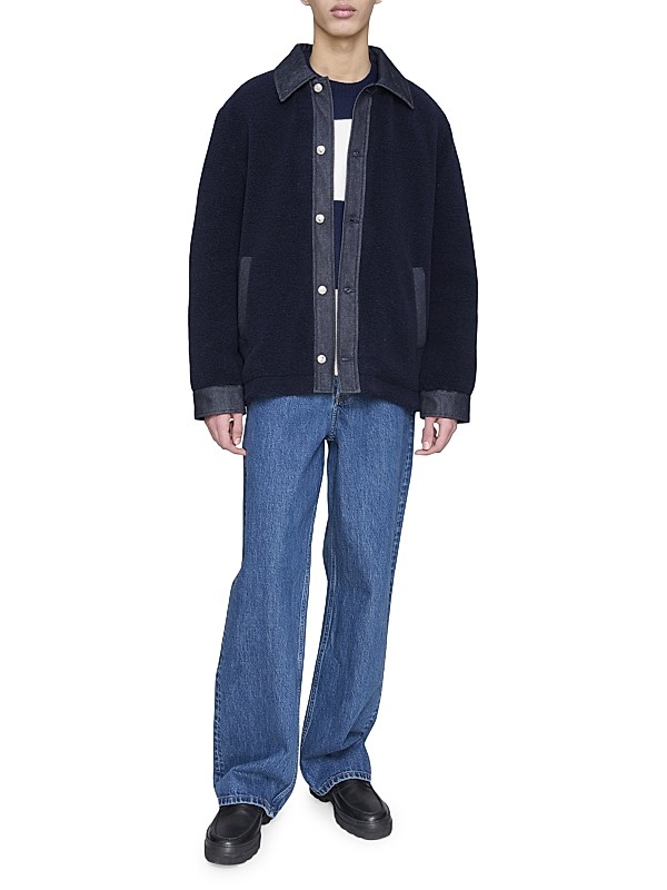 A.P.C. Will Wool Jacket | Saks Fifth Avenue