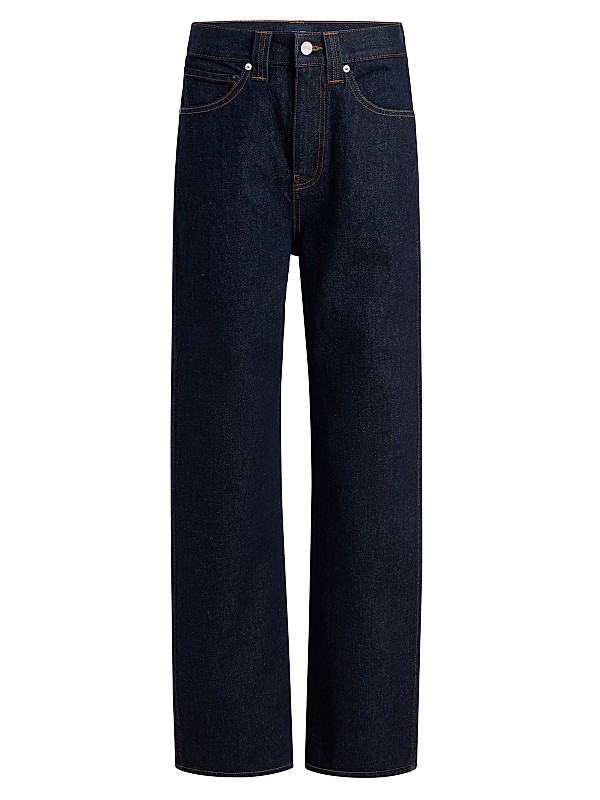 Khaite Bonnie Mid-Rise Wide-Leg Jeans | Saks Fifth Avenue