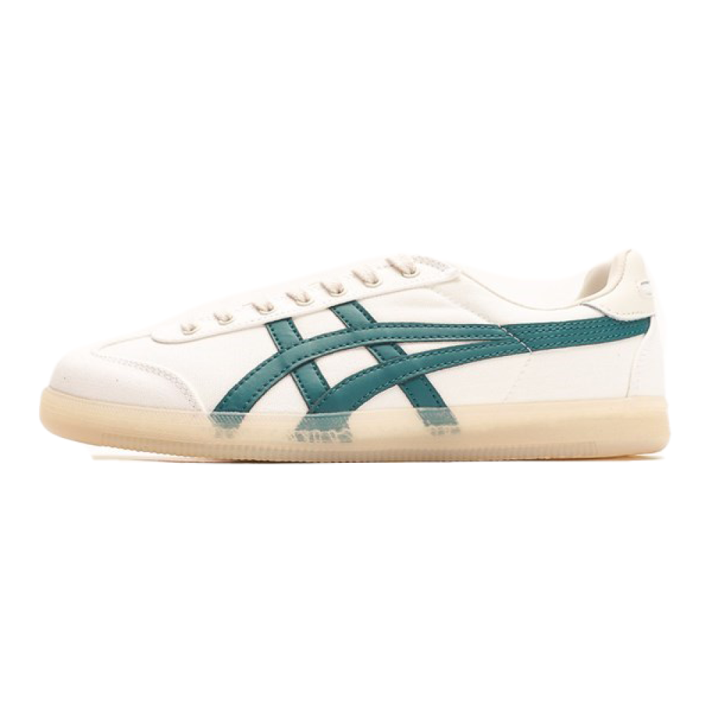 Onitsuka Tiger Tokuten Sneakers White and Green - E-SEVEN STORE