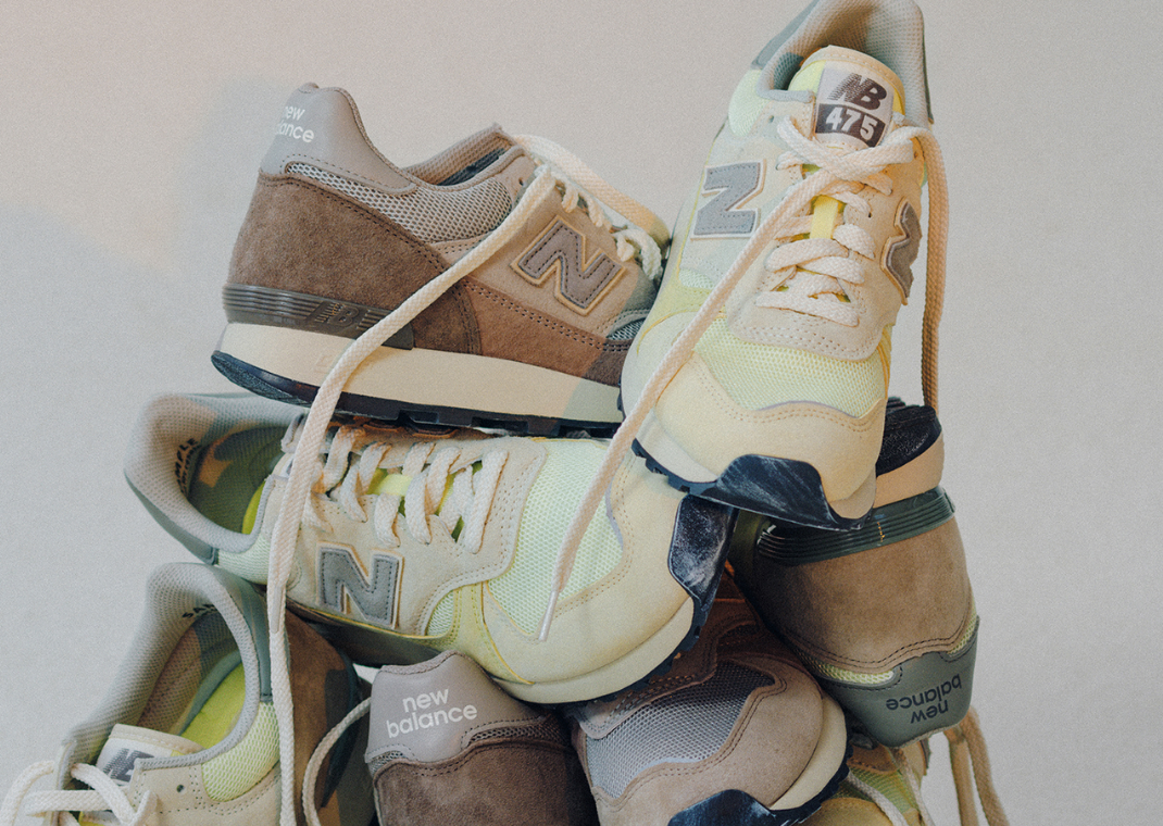 The AURALEE x New Balance 475 Pack Releases May 2025