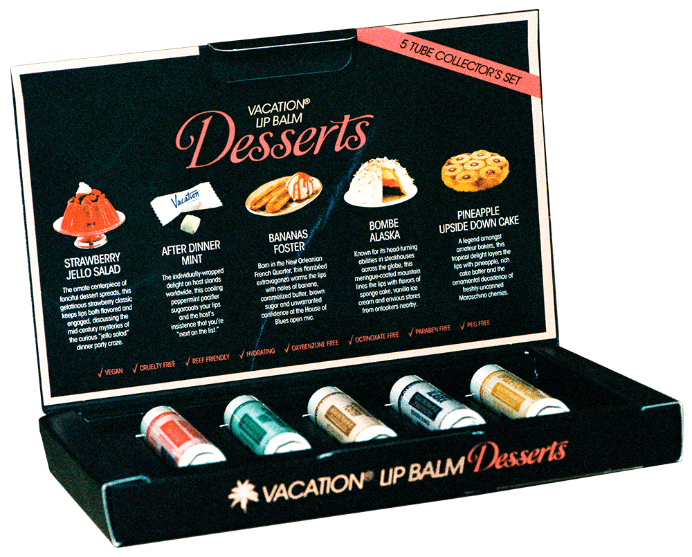 Lip Desserts 5x Collector's Set | Vacation®