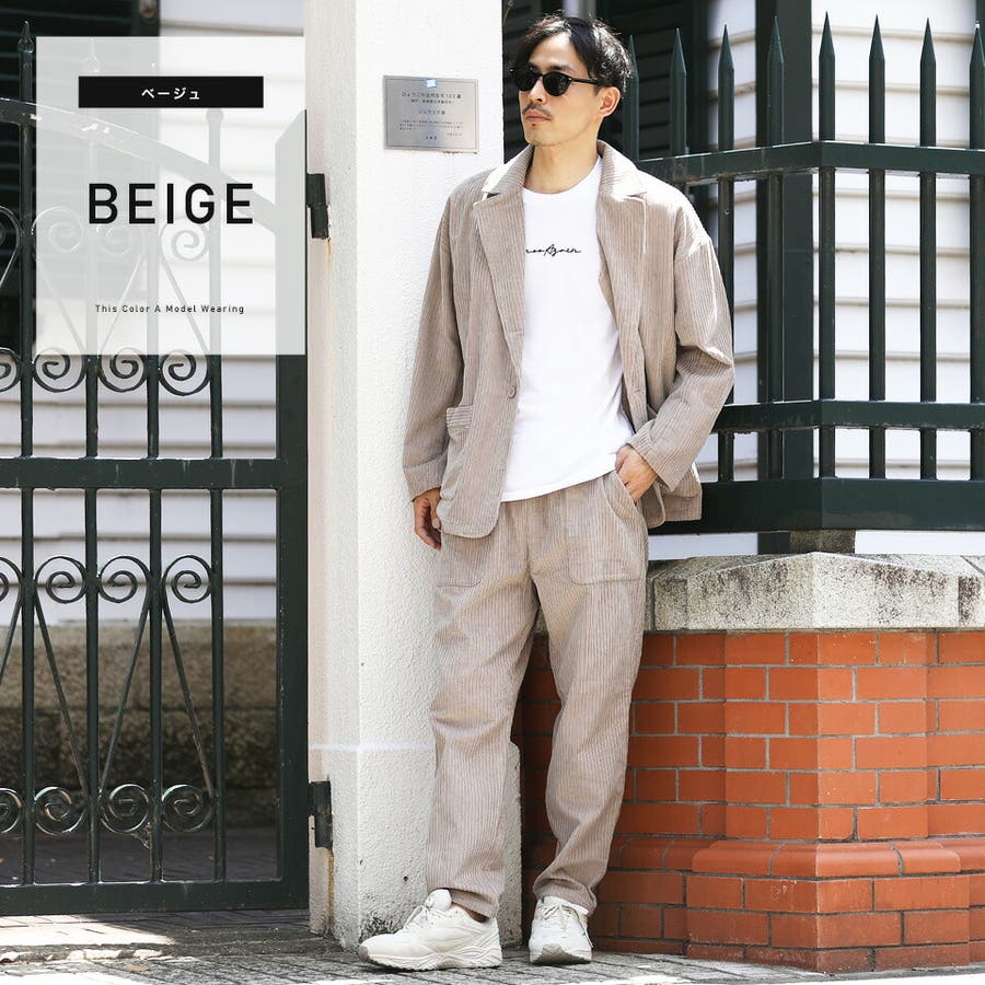 ◇コーデュロイセットアップ◇[品番：JG000012759]｜JIGGYS SHOP