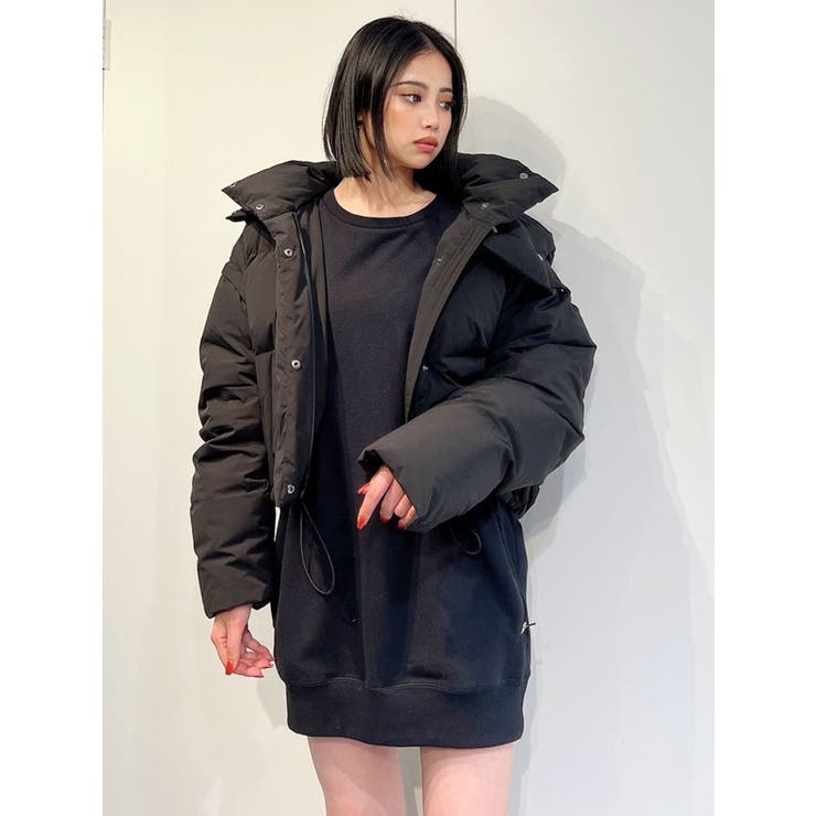 2WAYロゴ ZIPダウンコート[品番：MKSW0053600]｜GYDA（ジェイダ）の