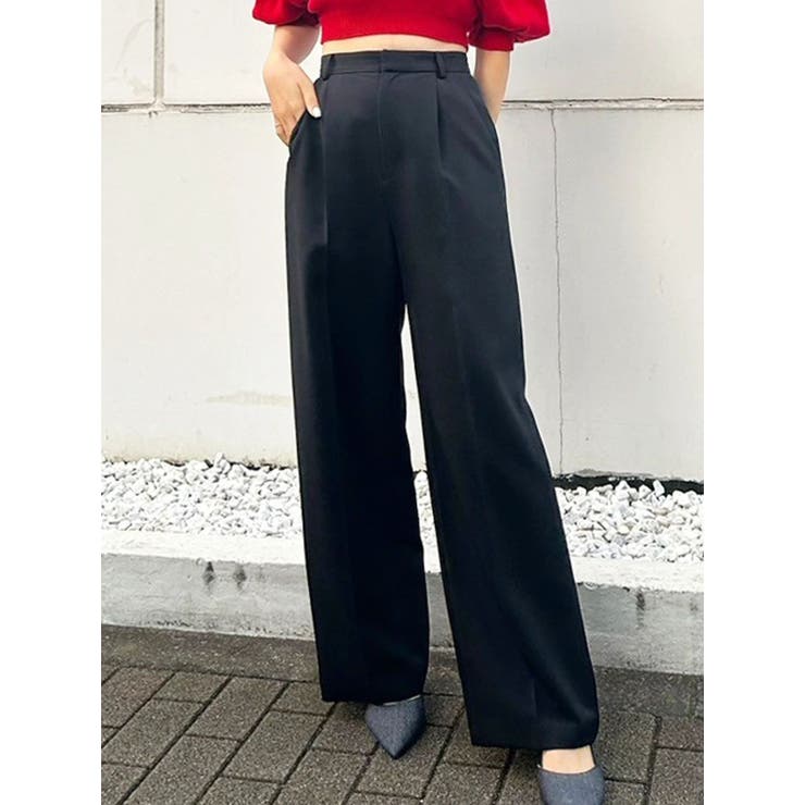 basicストレートパンツ[品番：MKSW0067464]｜MERCURYDUO（マーキュリー