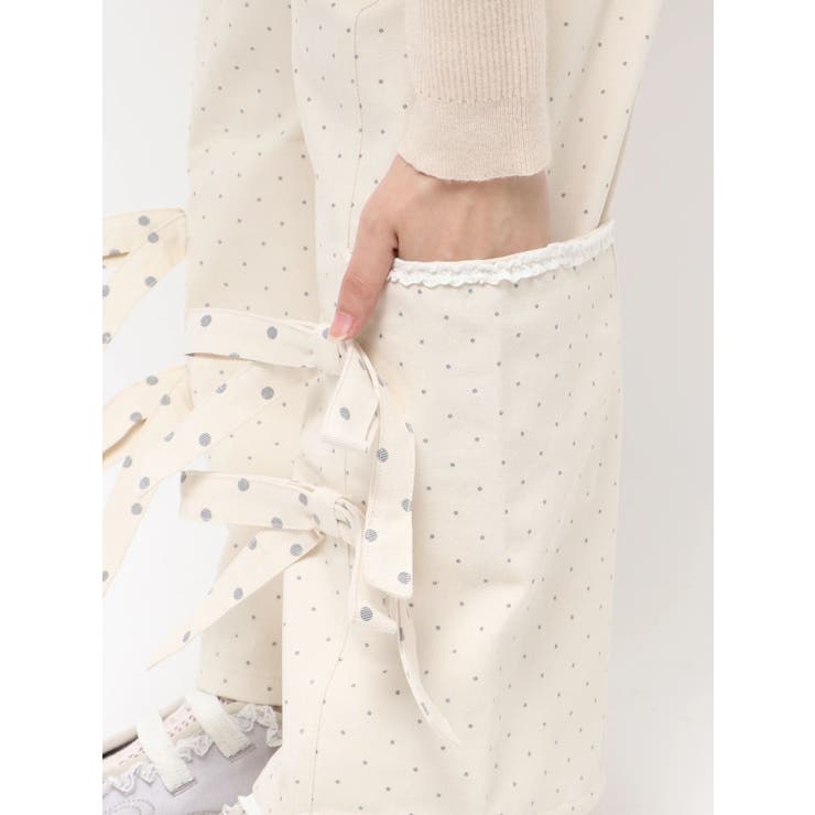 lulu dot ribbon pants[品番：MKSW0066261]｜merry jenny（メリージェ
