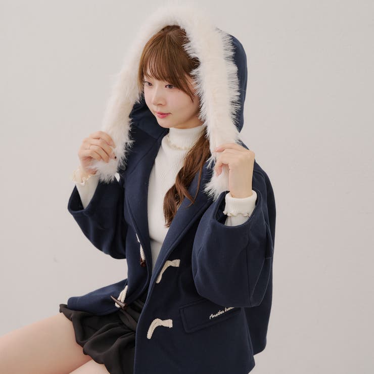 ファー付きダッフルコート[品番：OLOW0016804]｜RMAF NICE CLAUP