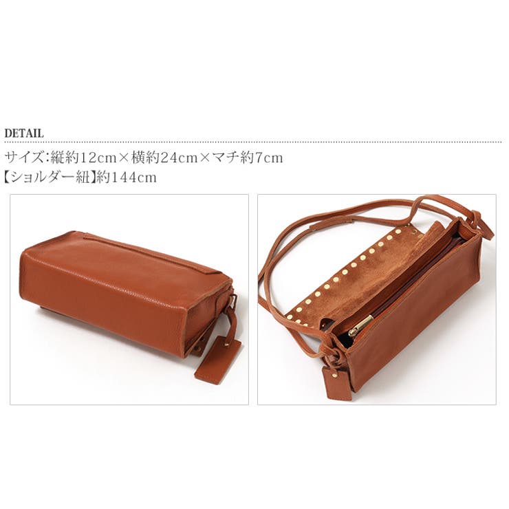 2wayリアルレザースタッズショルダーバッグ レディース 鞄[品番