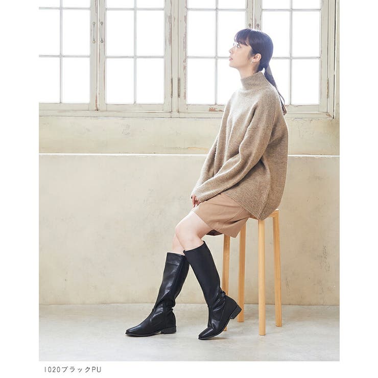 ロングブーツ レディース 秋冬[品番：HSYS0010103]｜welleg