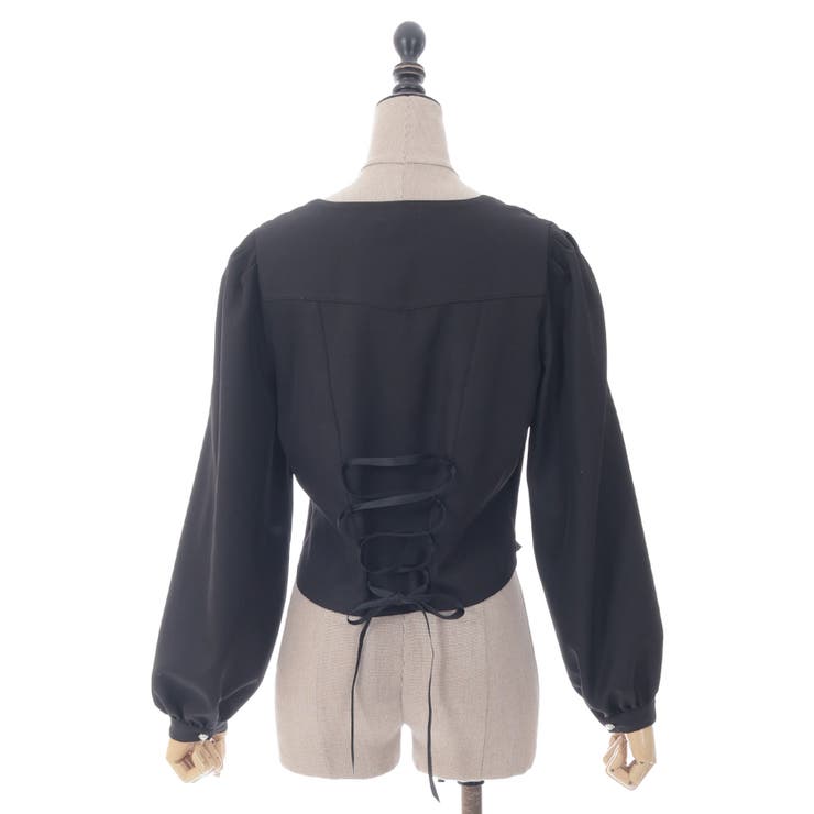 ビスチェデザインブラウス[品番：IGAW0005835]｜axes femme