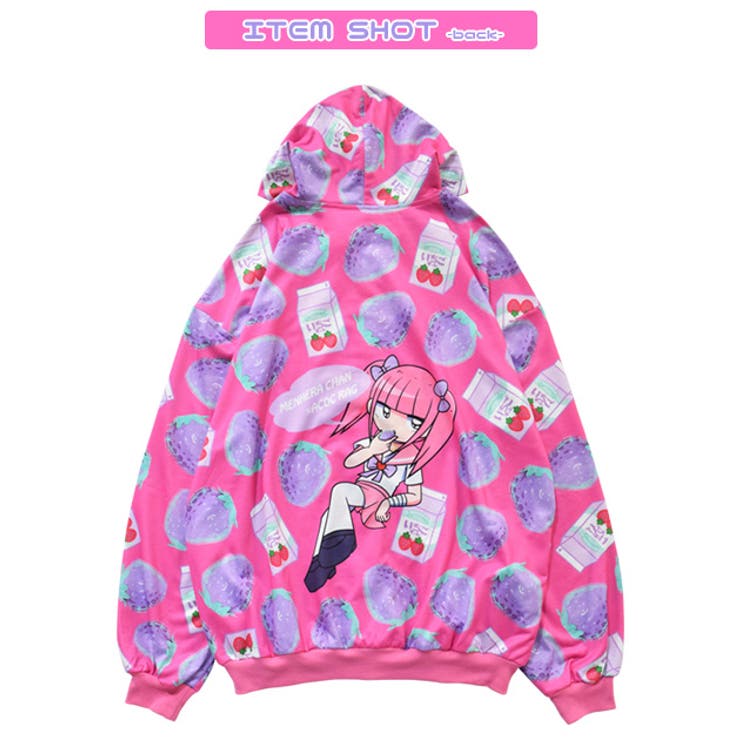 メンヘラチャン ZIPパーカー パーカー[品番：ACDW0001652]｜ACDCRAG