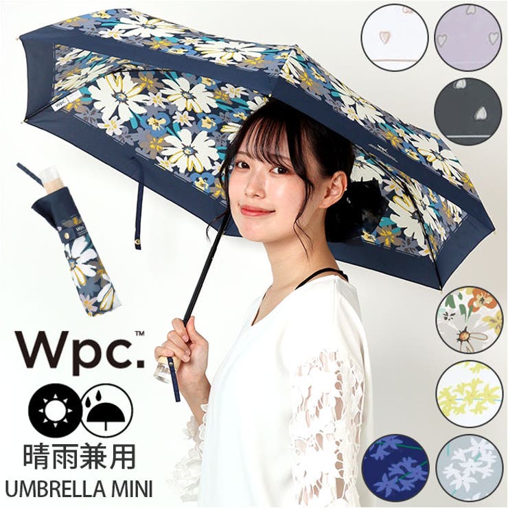 ワールドパーティー Wpc. 3段折りたたみ傘[品番：BCYW0032082