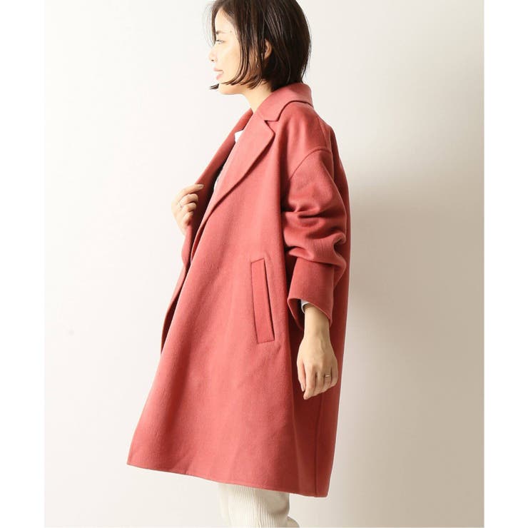 Spick and Span スパックアンドスパン】Wフェイスルーズコート◇[品番