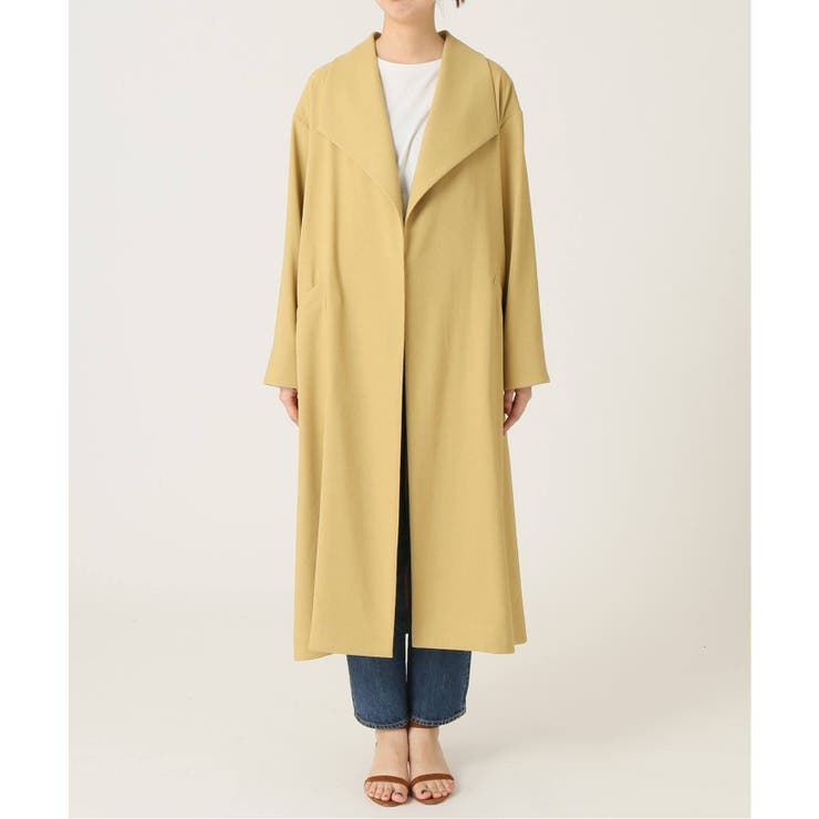 Spick and Span]ビックカラーガウンコート◇[品番：BYCW0003904]｜B.C