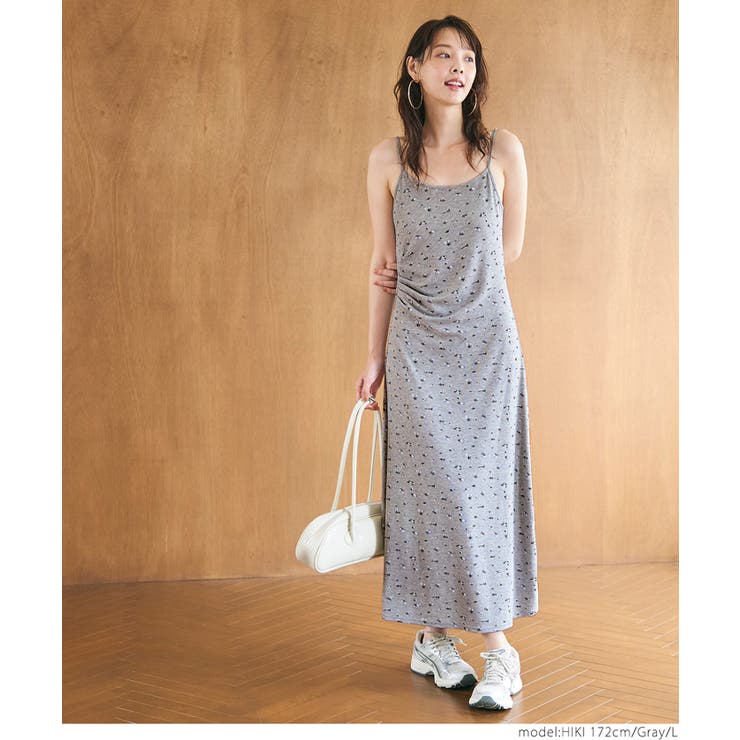 OUT BRA キャミソール花柄ワンピース[品番：PA000016221]｜coca（コカ