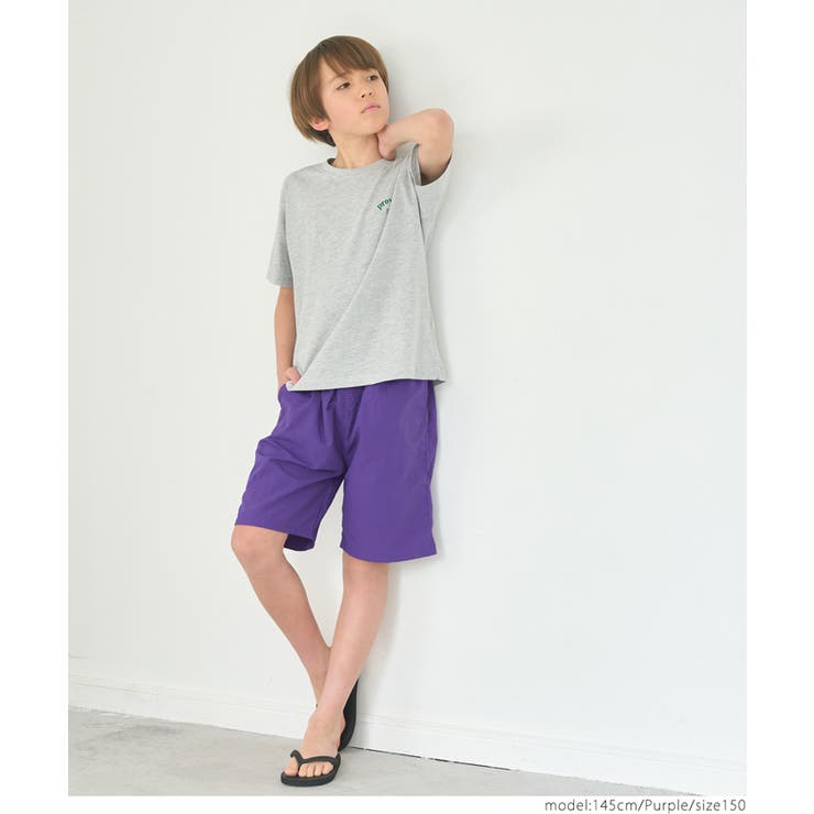ワッシャーナイロンショートパンツ キッズ[品番：PA000014093]｜coca