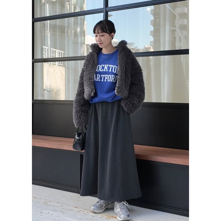 フェイクファーショートジャケット[品番：PA000017741]｜coca（コカ