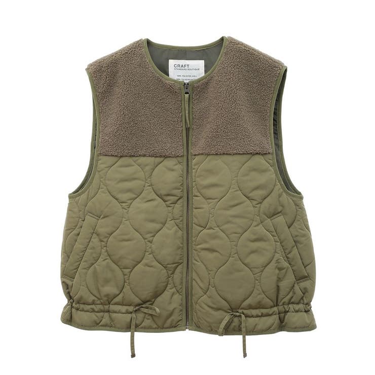 ボアキルティングベスト[品番：EHEW0046807]｜CRAFT STANDARD BOUTIQUE