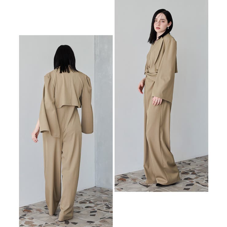 niana ニアナ プラクティカルショートジャケットセットアップ[品番