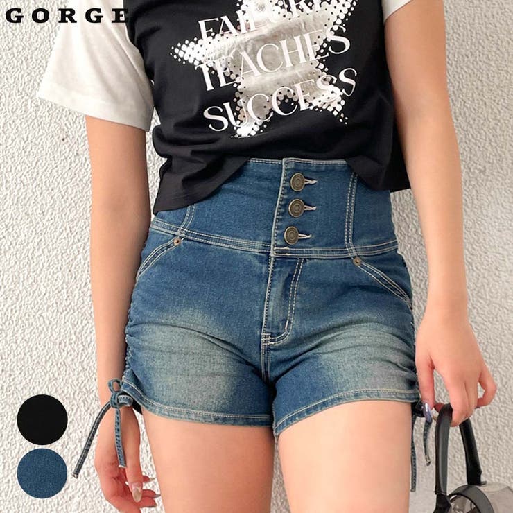 3ツボタンドロストショートパンツ[品番：GORW0009091]｜GORGE