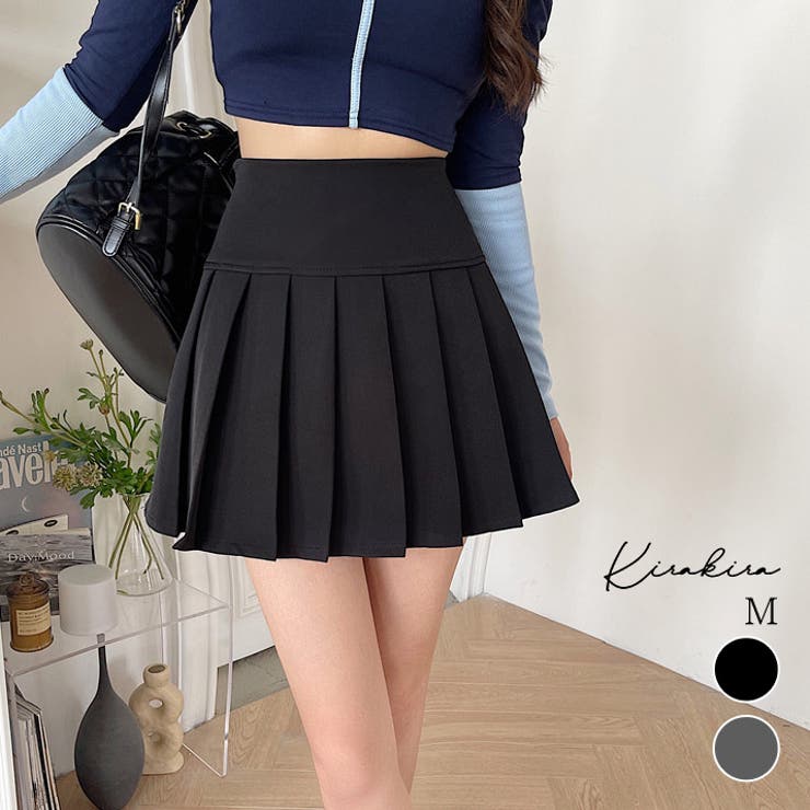 SHOPLIST限定】ツイルボックスプリーツミニスカート ミニスカート
