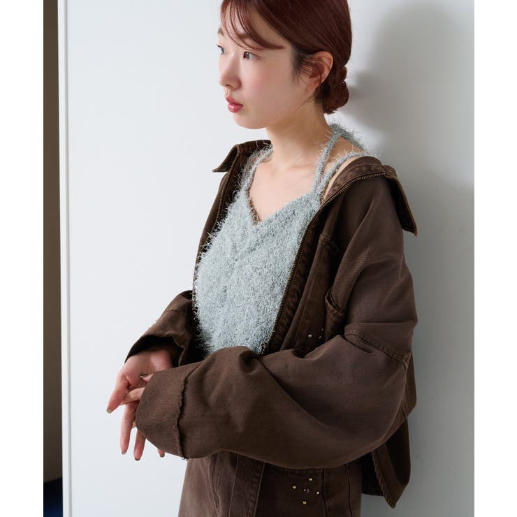 Kastane】ビジューデニムジャケット[品番：PALW0007294]｜PAL GROUP