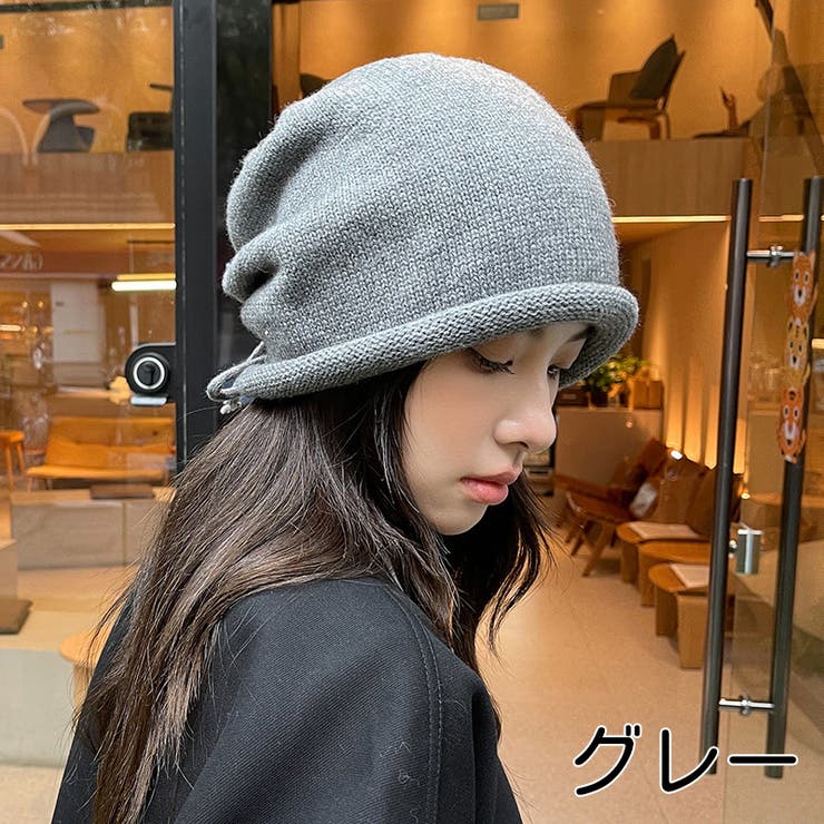 ニット帽 ニット帽子 レディース[品番：FQ000167765]｜PlusNao
