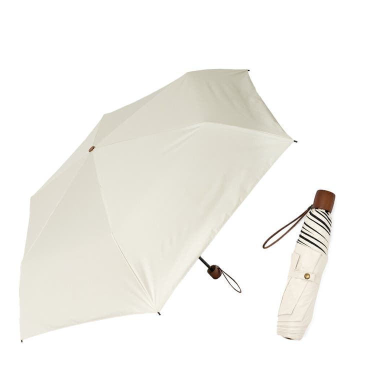 晴雨兼用折りたたみ傘（親骨60cm/トート型傘袋）[品番：VI000007284
