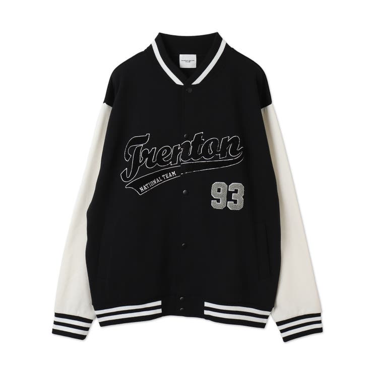 サガラワッペンスウェットスタジャン[品番：WG010092943]｜WEGO【MEN