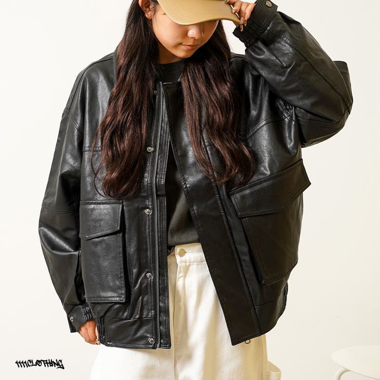 合皮 A 2レザージャケット[品番：OCGW0003816]｜ONE 4 PREMIUM（ワン