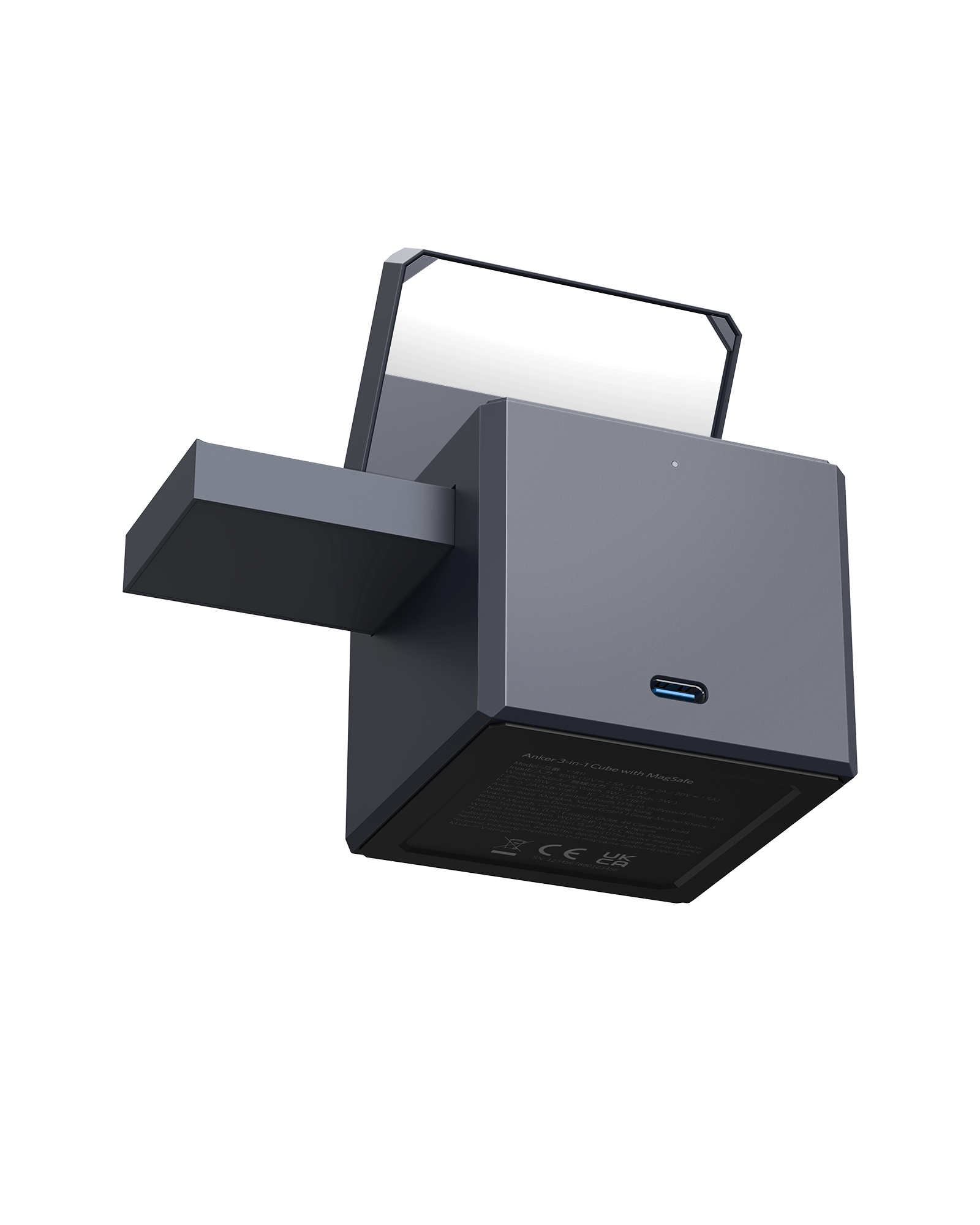 Refurbished Anker 3-in-1 Cube with MagSafe - Anker US