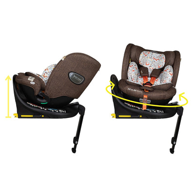 All in All Ultra 360 Rotate i-Size Car Seat Foxford Hall – Cosatto