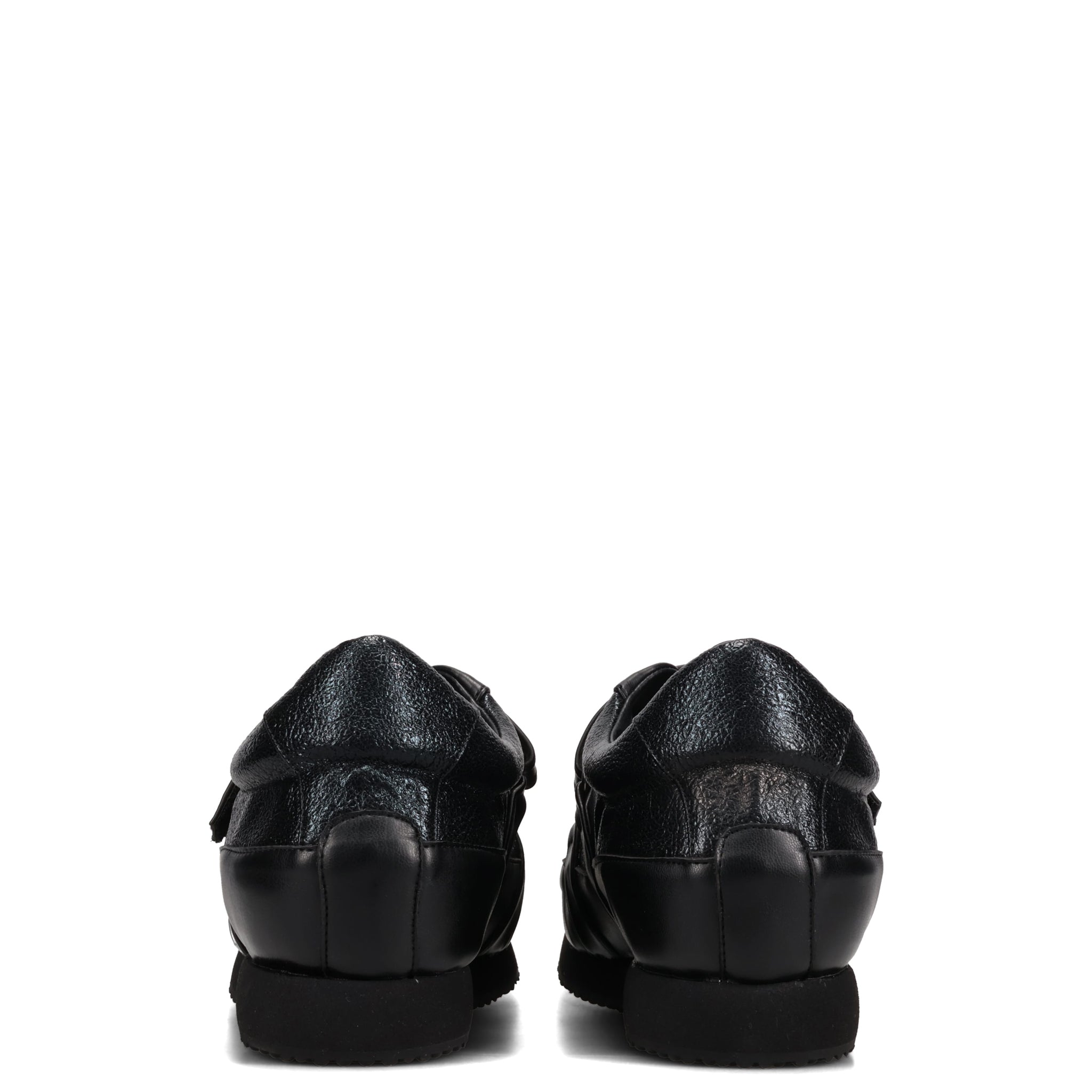 DIABLO SNEAKERS / BLACK PLEATHER | MEN | GR8