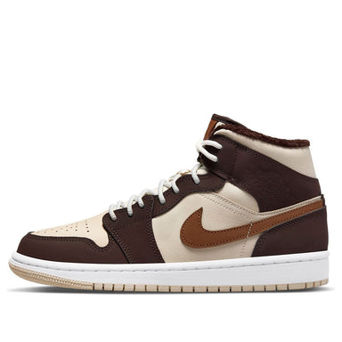 Air Jordan 1 Mid 'Rattan White College Grey' DQ8426-200