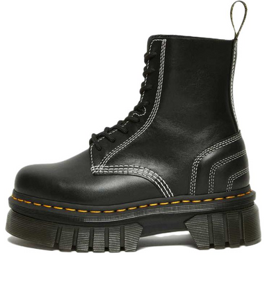 Dr.Martens 1460 Pascal Phoenix Leather Lace Up Boots 'Charcoal