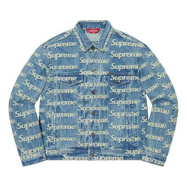 Supreme S Logo Denim Trucker Jacket 'Teal' SUP-SS24-056