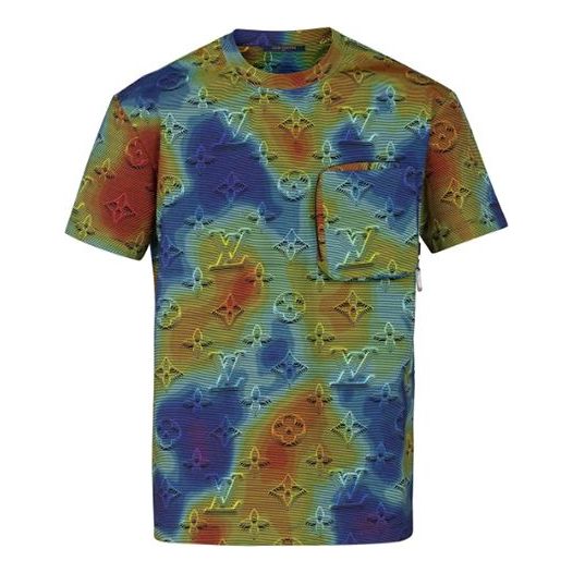 LOUIS VUITTON LV Monogram Foldable 3D Printed Unisex Multi-Color