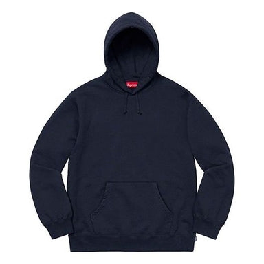 Supreme Capital Hooded Sweatshirt 'Navy White' SUP-FW22-087