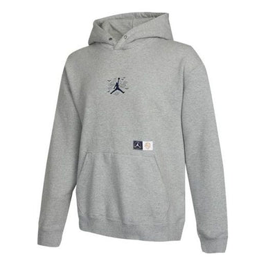 Air Jordan Flight Fleece Pullover Hoodie 'Carbon Heather' DQ7338-091