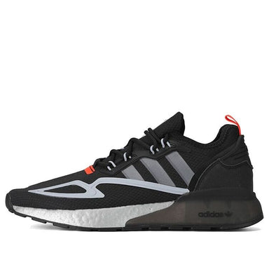 GS) adidas ZX 2K Boost J 'Triple Black' FX7476