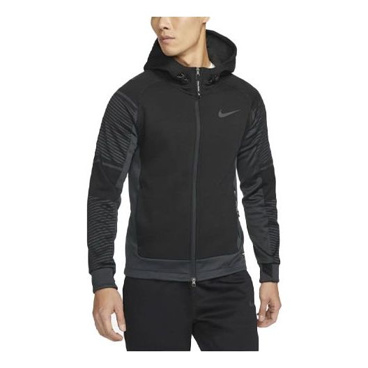 Nike Therma-Fit Adv Full Length Zipper Training Hooded Jacket Asia