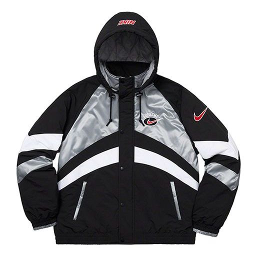 Supreme SS19 x Nike Hooded Sport Jacket Crossover waterproof Nylon