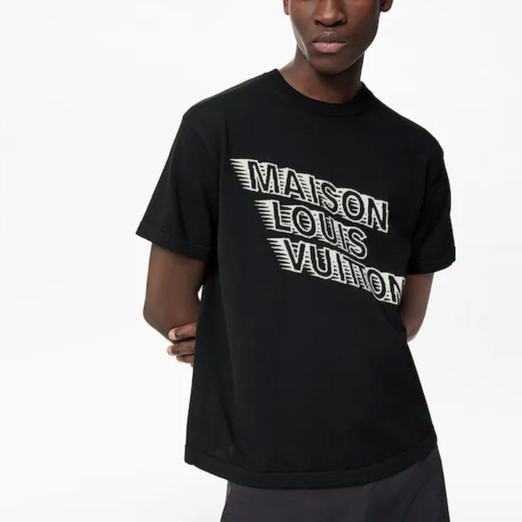 LOUIS VUITTON FW21 Maison LOUIS VUITTON LV Logo Tee 1A99ZM
