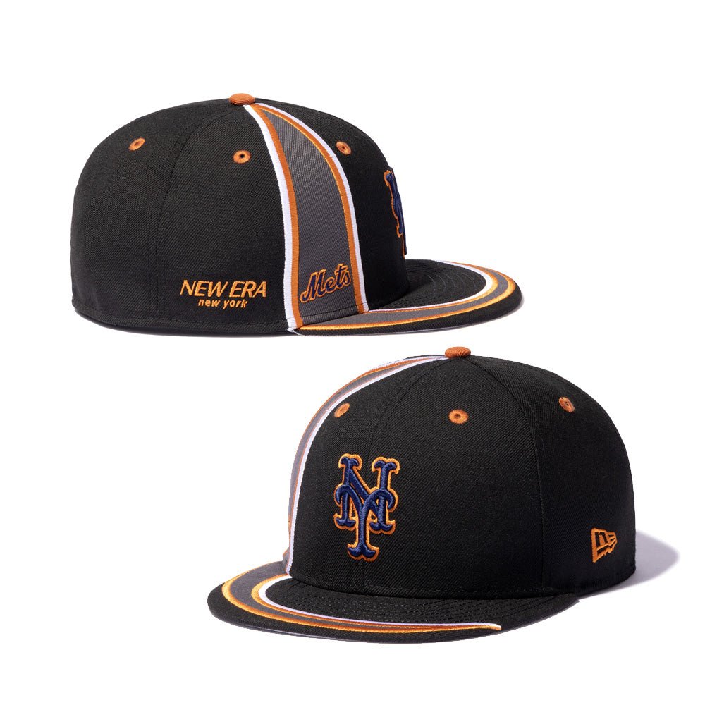 59FIFTY BLACK LABEL FW25 Piping ニューヨーク・ヤンキース ブラック