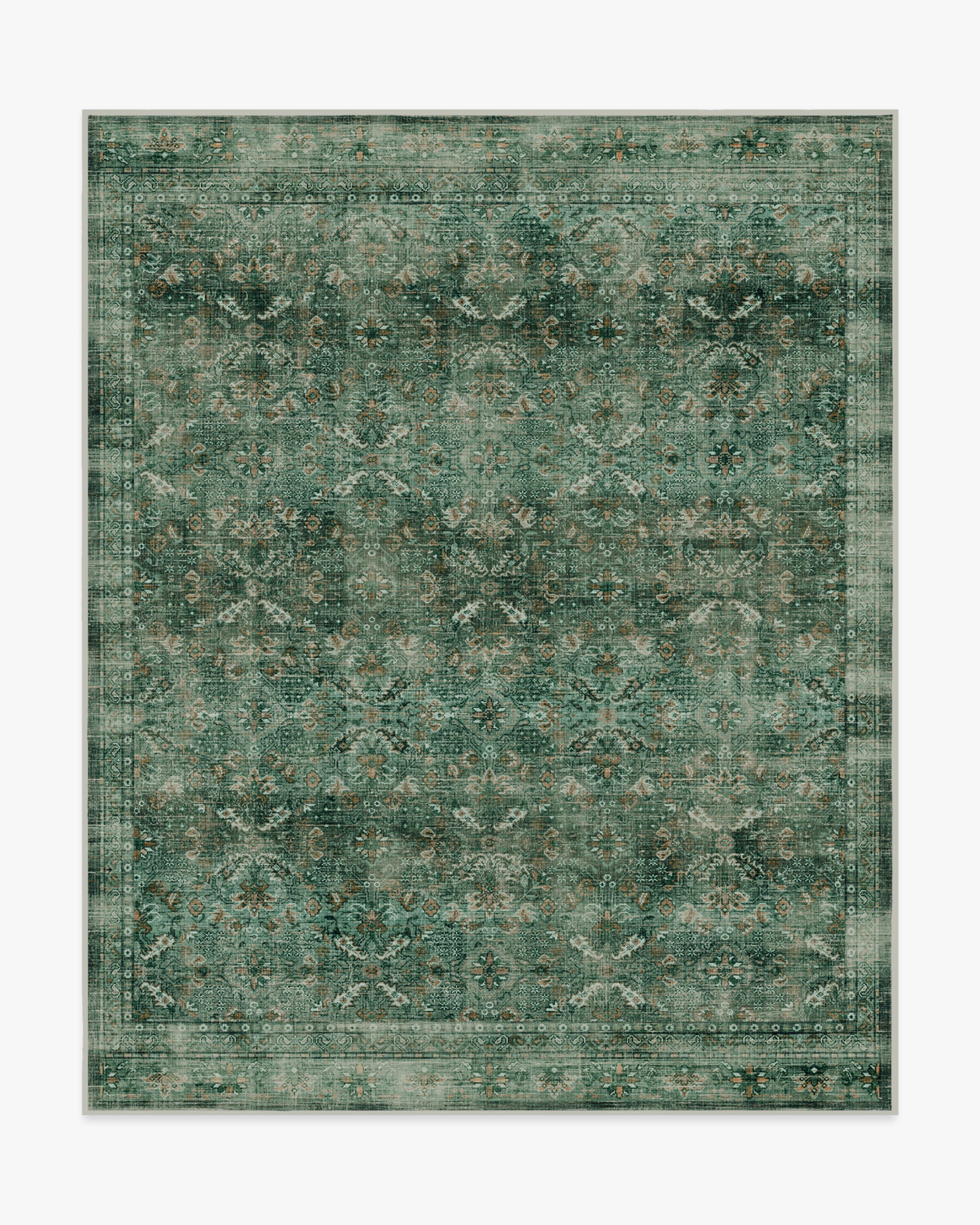 Frances Jade Green Rug | Ruggable UK