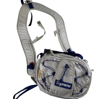 Supreme (SS22) Silver Harness Waist bag G/M - Bring It Back LLC