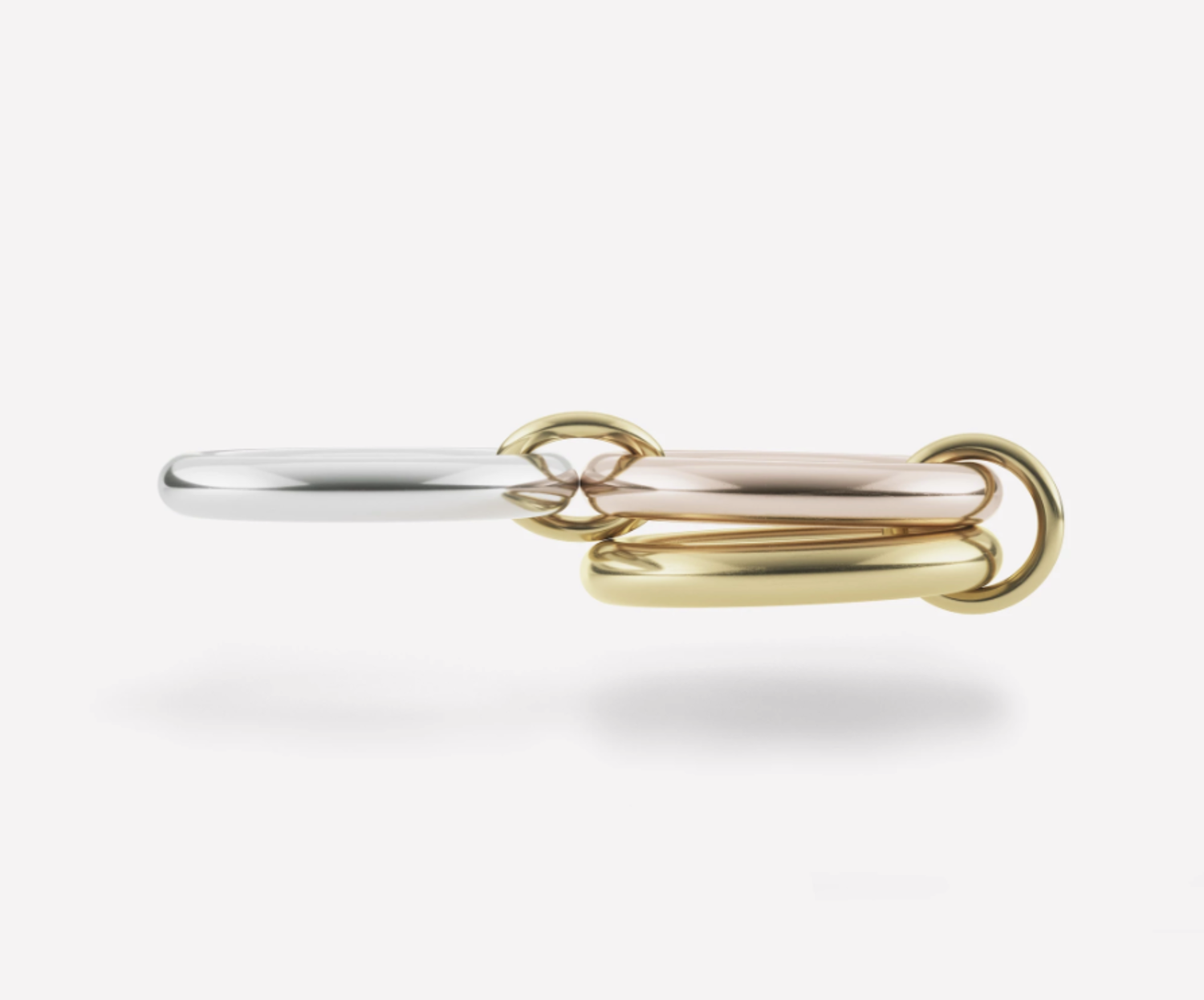 Mercury MX Ring: Elegant Tri-Metal Design | Element 79 Jewelry