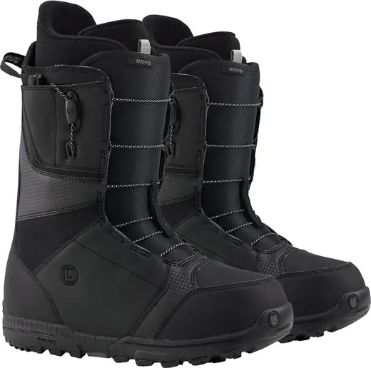 Burton Moto Black Snowboard Boots | SkatePro