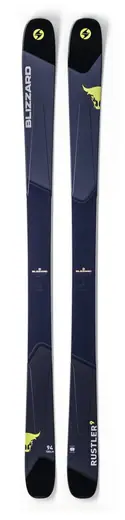 Blizzard Rustler 9 18/19 Freeride Skis | SkatePro