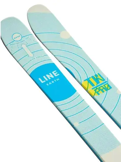 Line Tom Wallisch Pro Twin Tip Skis | SkatePro