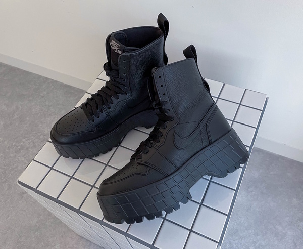 サイズ感】NIKEエアジョーダン1「ブルックリン」厚底ブーツは盛れるっ